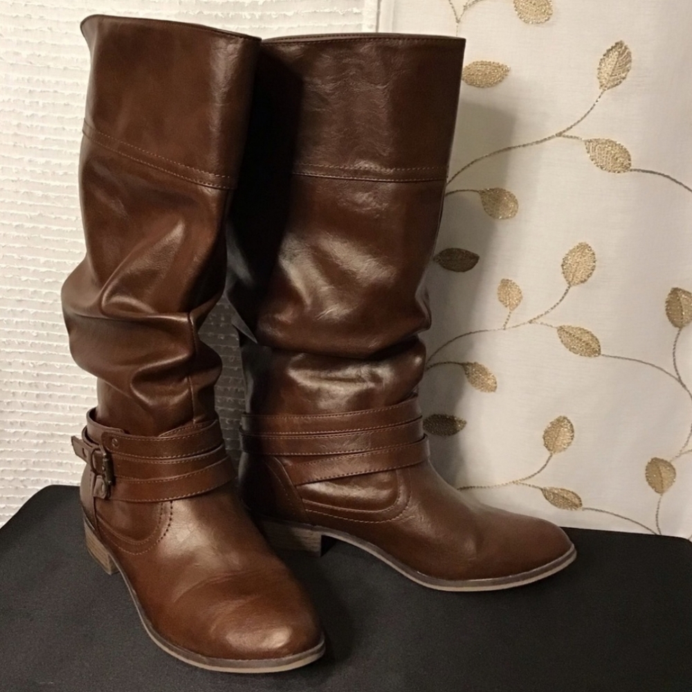 SO Faux Leather boots